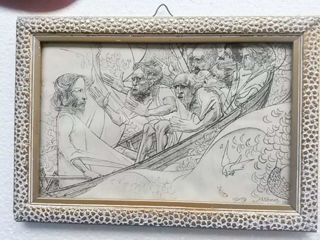 Jan Toorop, Christus en de Discipelen in den Storm, litho, 1927 kopen? Bied vanaf 20!