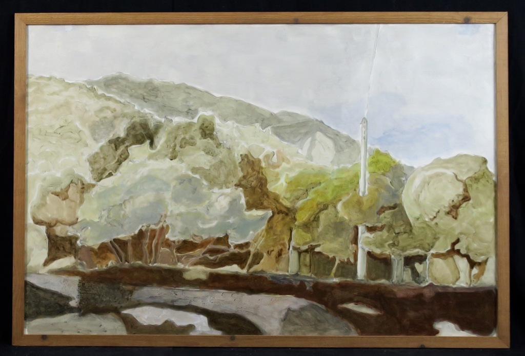 Vincent Rijnbende: Gouache, La rocque - Ingelijst verkocht voor € 70!