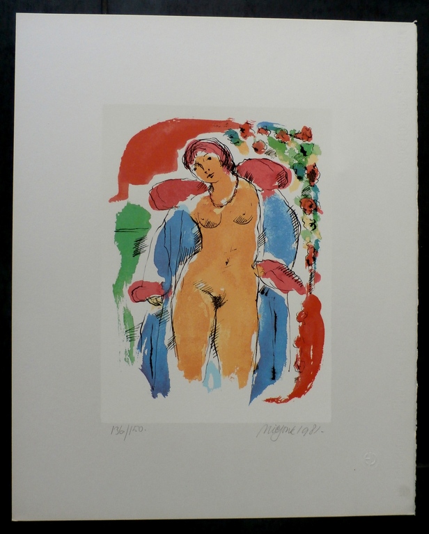 Nic Jonk - Portfoliomap - 3 zeefdrukken - 1981 kopen? Bied vanaf 199!