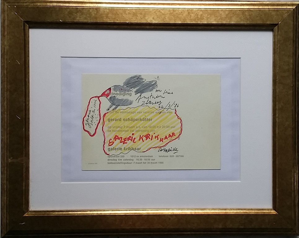 Corneille - Originele krijt / potlood tekening  kopen? Bied vanaf 1295!