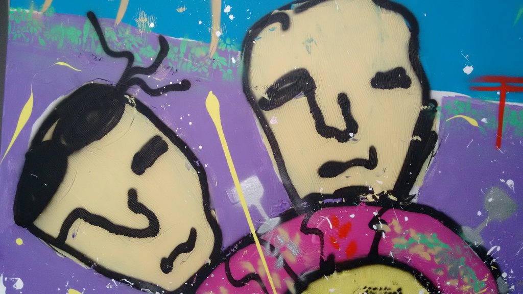 Greger Espen Hagen schilderij in Brood stijl 150 x 100 cm TOPWERK kopen? Bied vanaf 450!