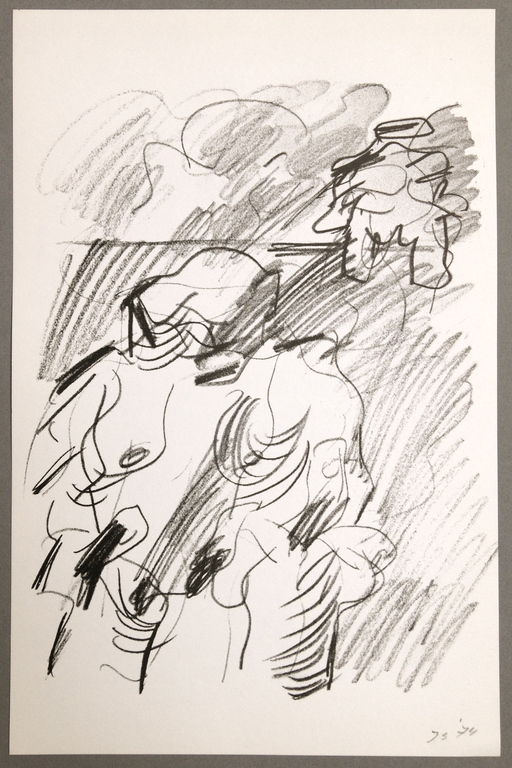 Jan Sierhuis, Lithografie uit 1974, Gesigneerd kopen? Bied vanaf 29!