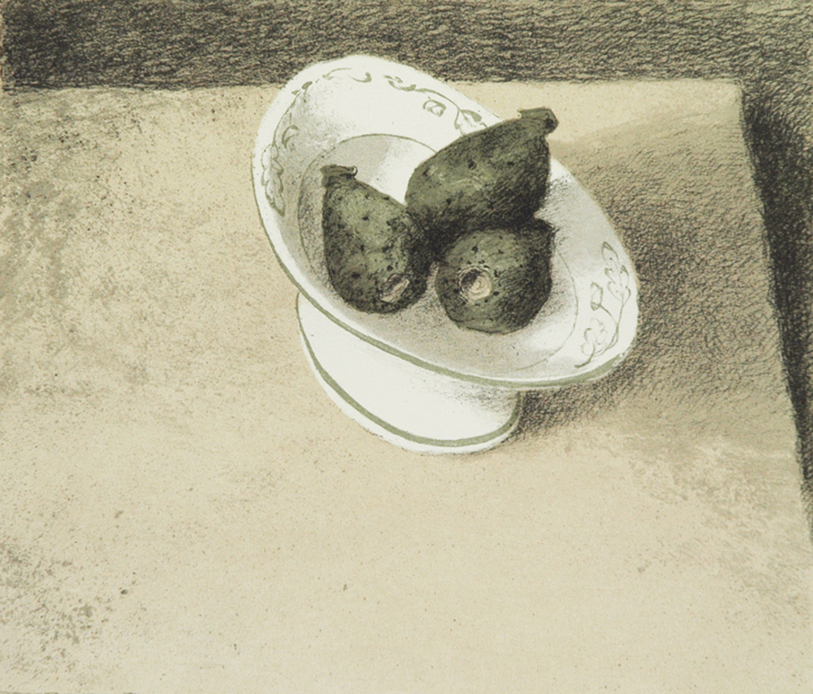 Mart Kempers: stilleven - lithografie, 1985 verkocht voor € 45!