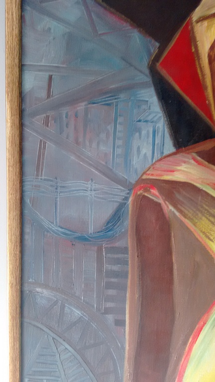 Firmin Vandewoude, schilderij, Civilisation, gesigneerd kopen? Bied vanaf 300!