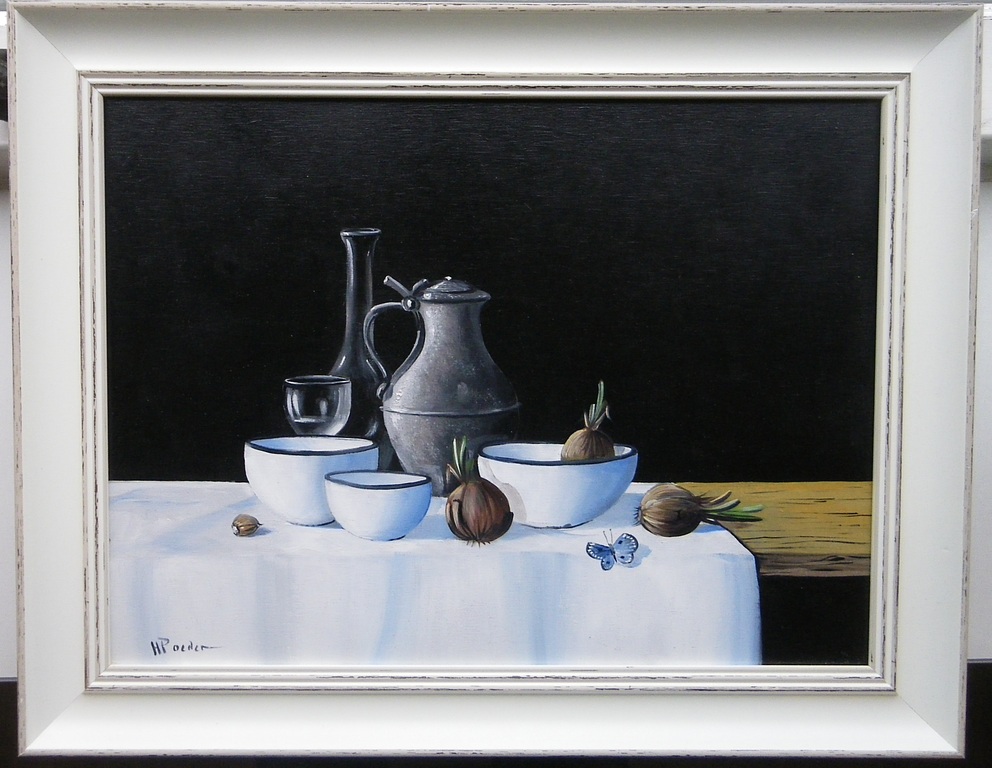 h poeder olieverf verkocht voor € 139!