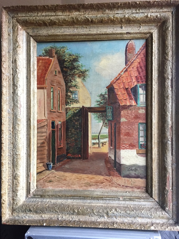 Jan Schaeffer (1923) - Stadsgezicht verkocht voor € 35!