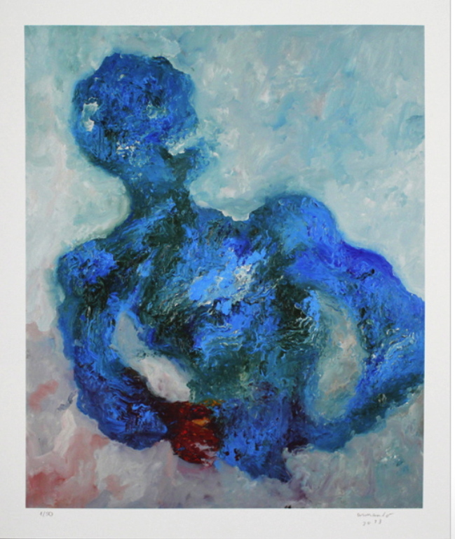 Armando - "Gestalt"- giclée, oplage 50 ex, hand gesigneerd en genummerd, 2013 verkocht voor € 225!