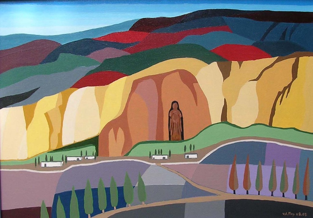 Hein van der Meij,Olieverf op doek,Bamijan kopen? Bied vanaf 30!