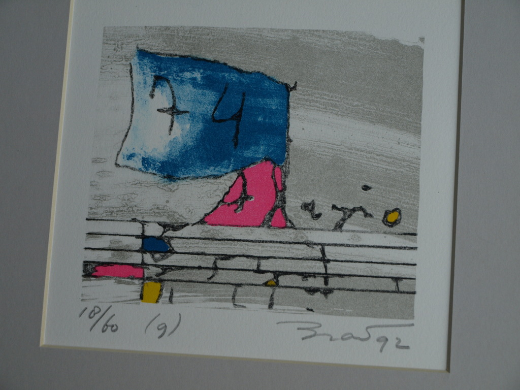 Onbekend : Litho, Zonder titel – 1992 – oplage 60 ex. kopen? Bied vanaf 10!