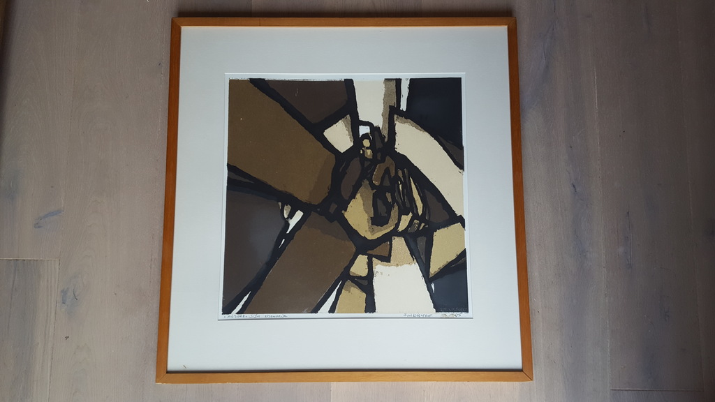 Fon klement (1930-2000) - houtsnede 3/24, gesigneerd kopen? Bied vanaf 85!