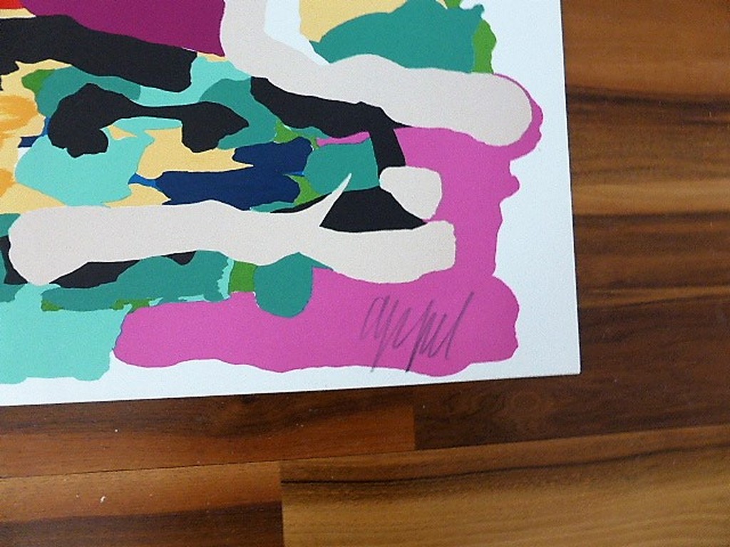 Karel Appel  Evening walk  litho uit 1979 kopen? Bied vanaf 495!