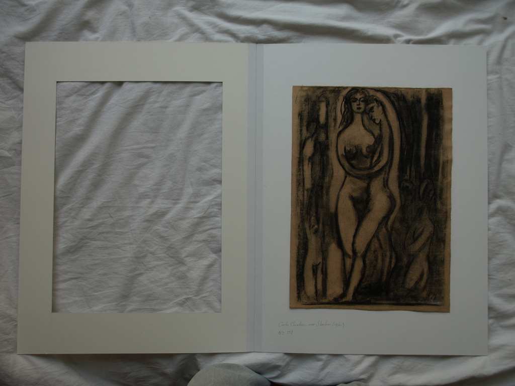 Carla van Slooten (1960) – Houtskooltekening – Naakt – Gesigneerd - ca 1980 kopen? Bied vanaf 1!