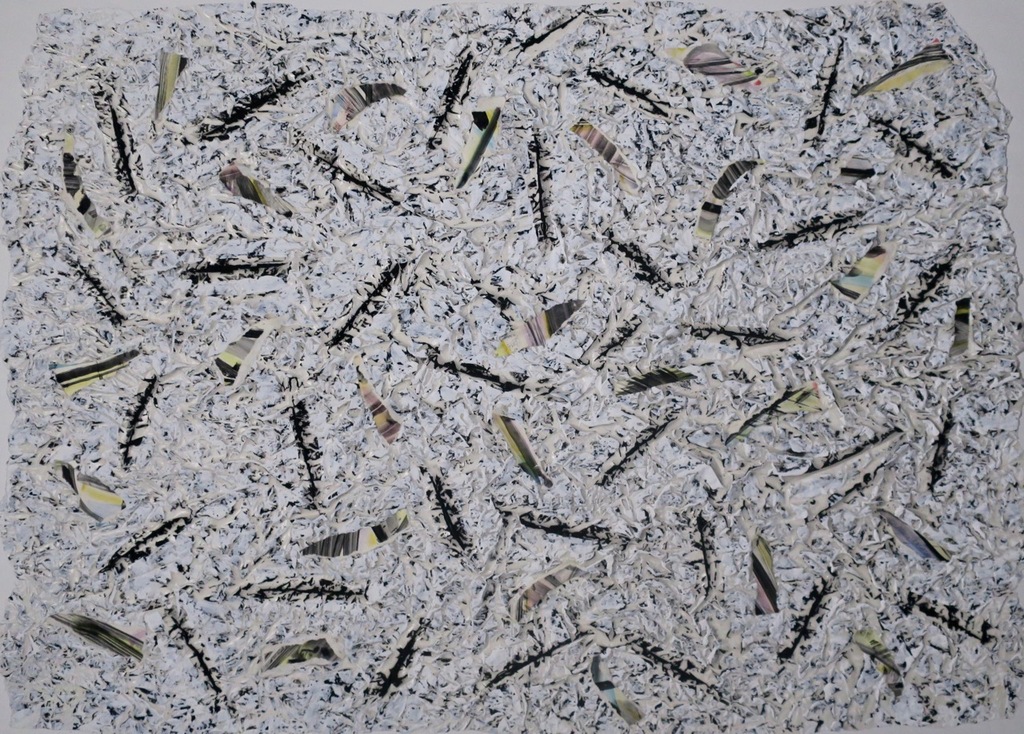 Addy Coumou: Gemengde techniek en collage, Z.T. II kopen? Bied vanaf 70!