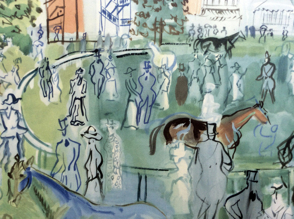 Raoul Dufy - Le Paddock, Ascot - offset lithografie kopen? Bied vanaf 125!