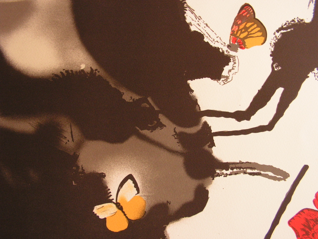 SDalvador Dali - lithografie  -  'Herfst' - gesigneerd en genummerd - oplage 300 kopen? Bied vanaf 425!