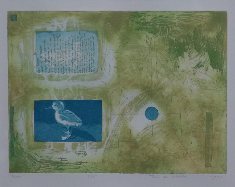 Toni de Klerk: Ets, Kluut -Ingelijst kopen? Bied vanaf 1!