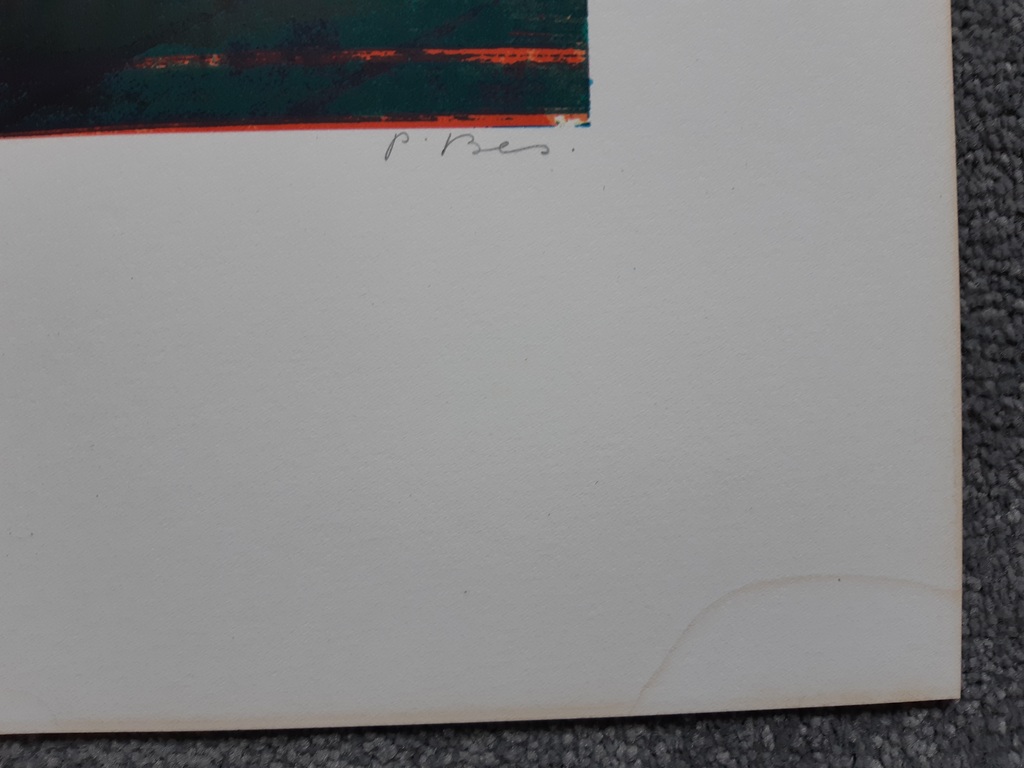 Peter Bes - Stappen - zeefdruk kopen? Bied vanaf 50!