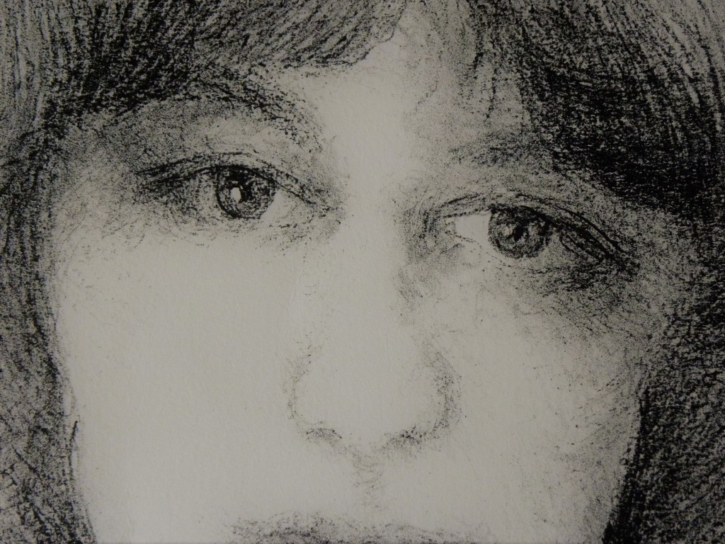 Paul Citroen: Litho  van een vrouw, mogelijk zijn dochter Paulien kopen? Bied vanaf 40!