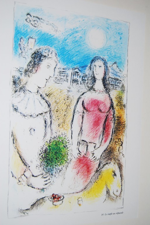 Chagall, 2 litho's uit Derriere le Miroir 246, 1981 kopen? Bied vanaf 40!