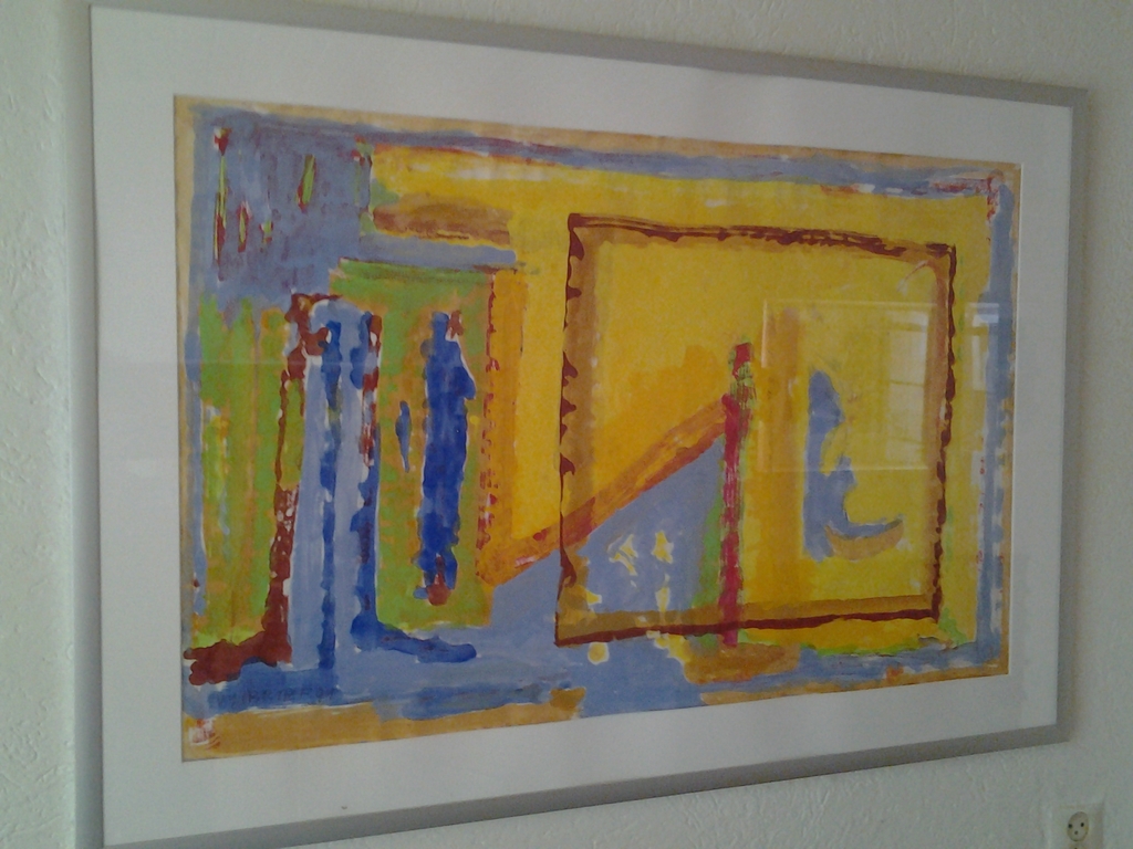 Gauache van Ernst vijlbrief kopen? Bied vanaf 250!