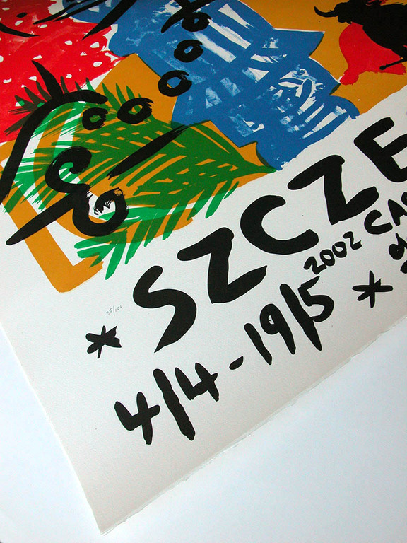 Stefan Szczesny, 'Una fiesta para los ojos‘, gesigneerde kleurenlitho, 2002  kopen? Bied vanaf 175!