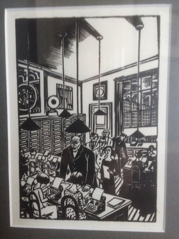 HOUTSNEDE 'HET BUREEL' verkocht voor € 80!