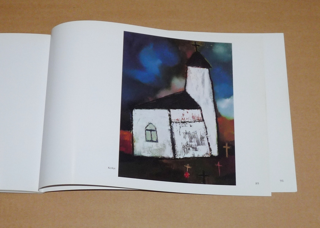 Toon Hermans: Zeefdruk, Kerkje, Gesigneerd kopen? Bied vanaf 275!