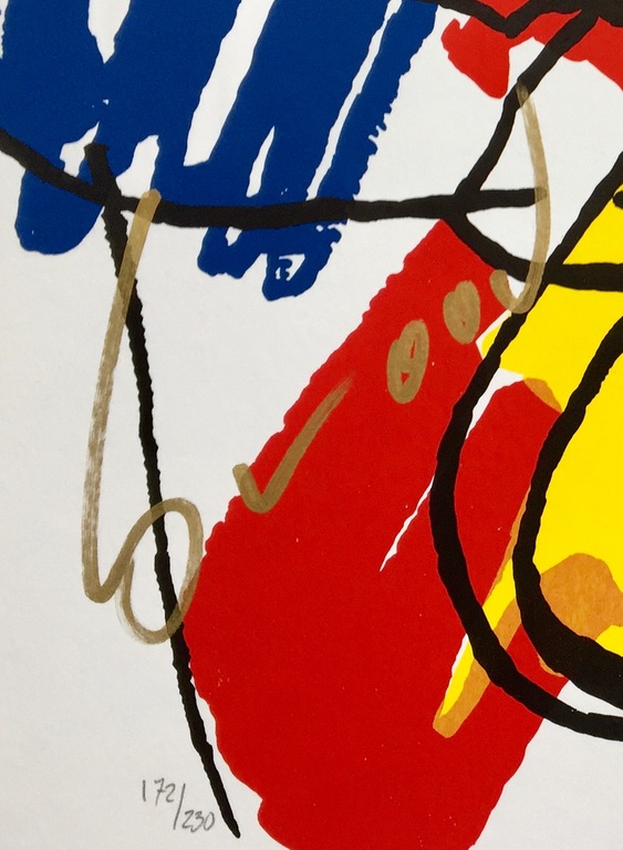 Herman Brood - Originele Handgesigneerde Zeefdruk: " The Beat Goes On 2" kopen? Bied vanaf 1!