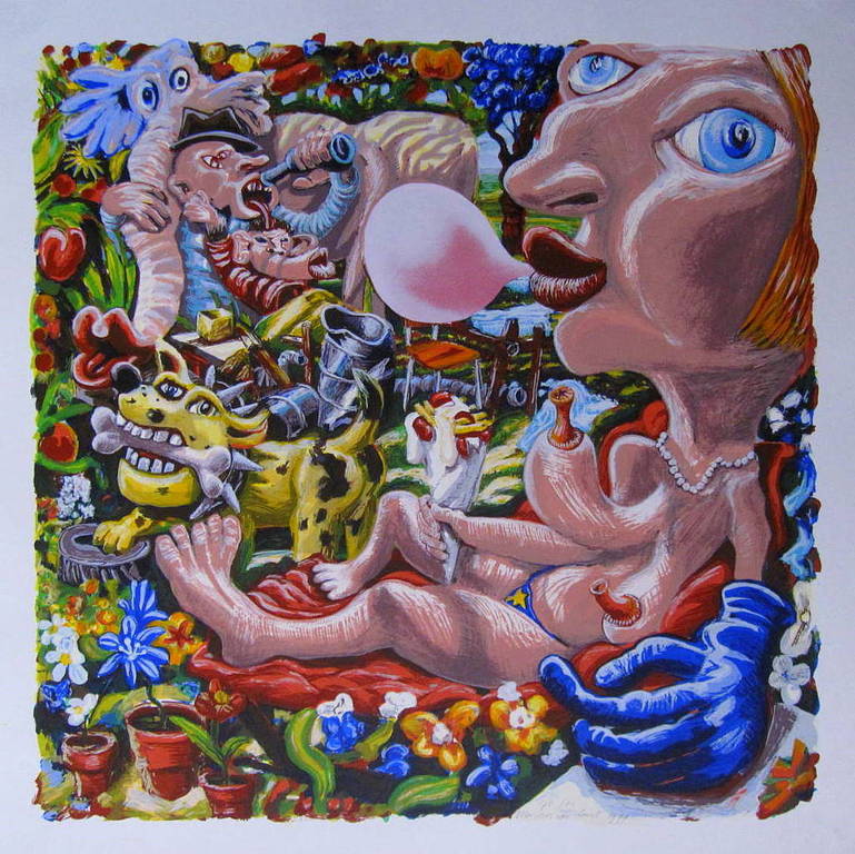 MARCUS VAN SOEST - ZEEFDRUK - LAAG OPENINGSBOD!! verkocht voor € 60!