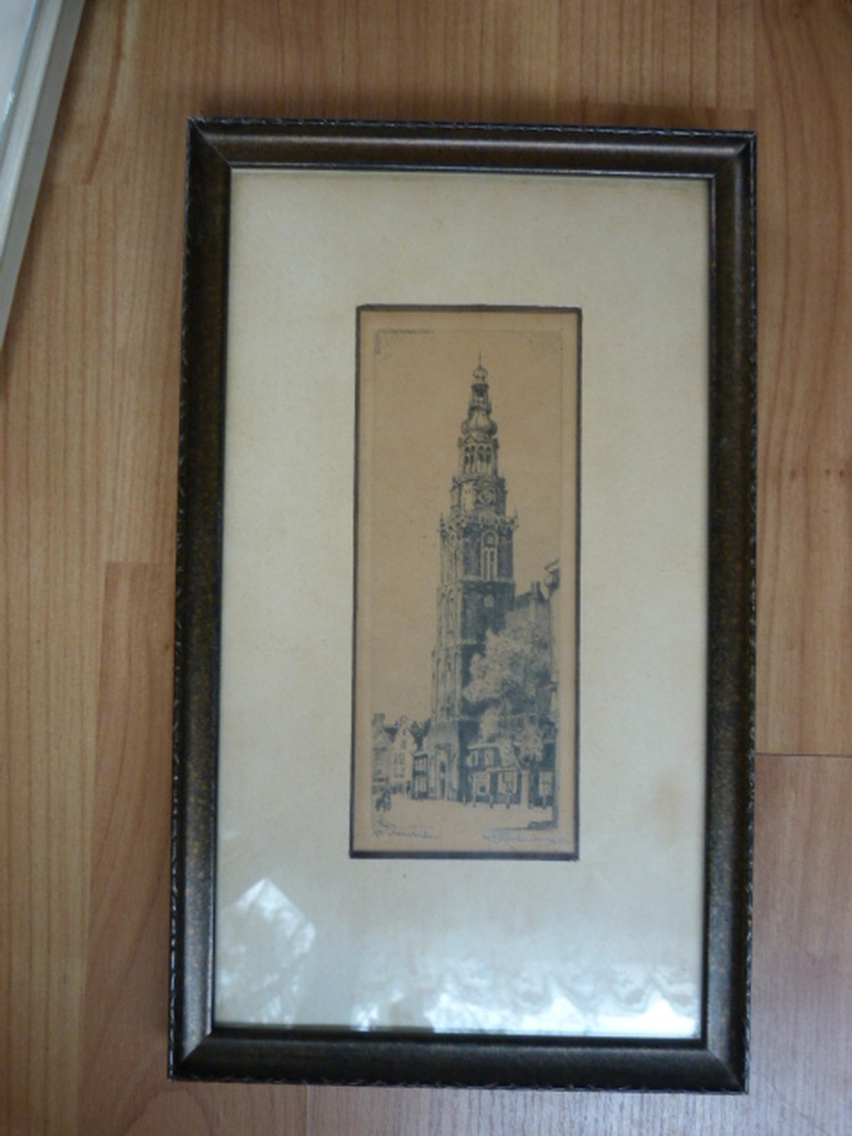 Lot H.E. Roodenburg (1895 - 1987) - Utrecht, Delft en Oude Kerkstoren Amsterdam kopen? Bied vanaf 1!