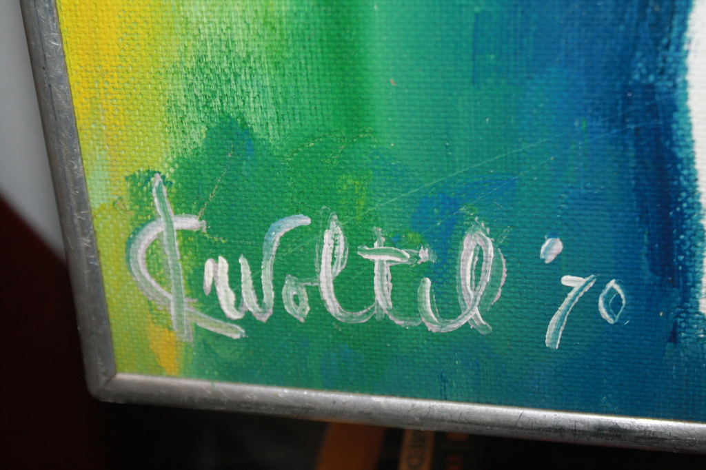 JACOB WOLTIL  - GRONINGEN 1914  - ABSTRACT kopen? Bied vanaf 1!