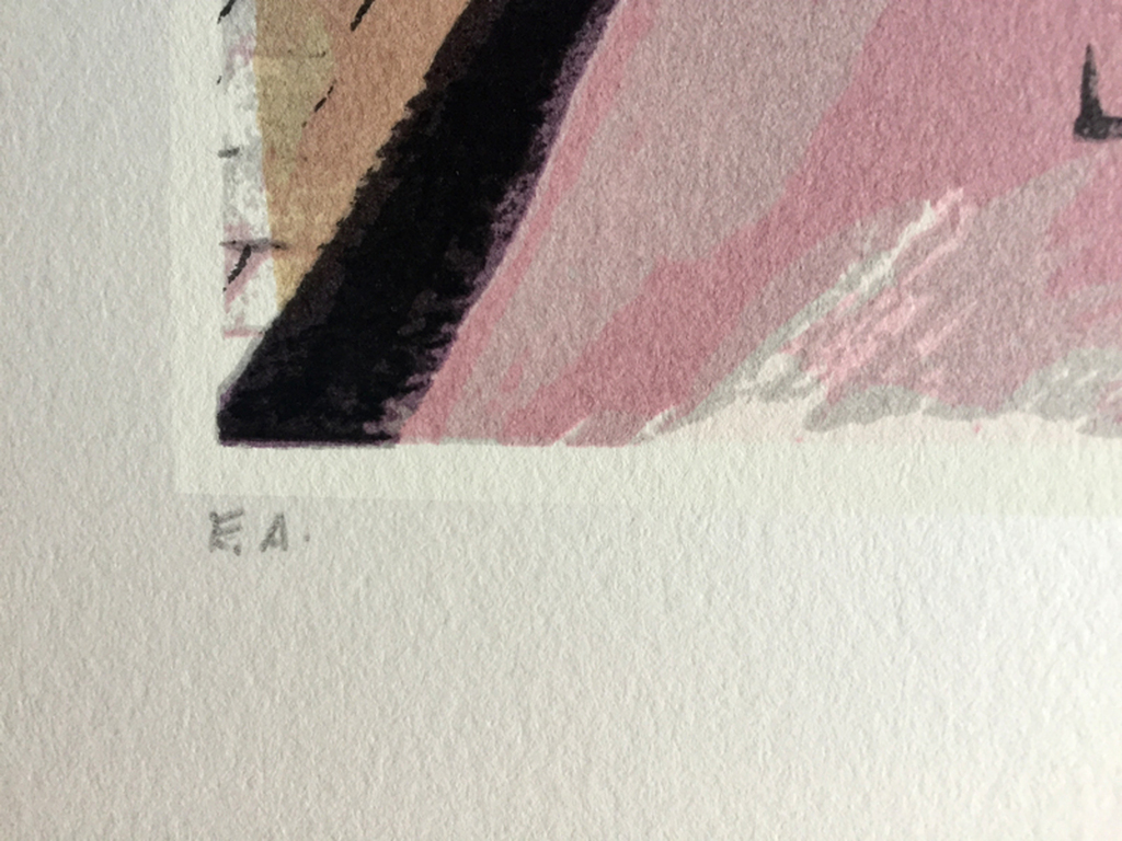 Dries Van den Broeck - La Vigie - gesigneerde zeefdruk - E/A ex. - 1995 kopen? Bied vanaf 65!