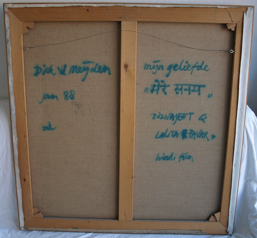 Dick van der Meijden : Airbrush – Mijn geliefde - gesigneerd & ingelijst – 1988  kopen? Bied vanaf 1!