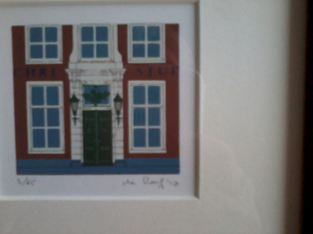 Frans de Leef, zeefdruk, Entree Pulchri Studio Den Haag, 2010. kopen? Bied vanaf 47!