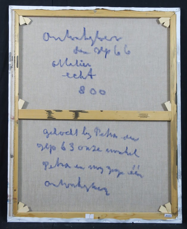 Anton Heyboer: Gemengde techniek op doek, Nothing is the beginning (groot) kopen? Bied vanaf 450!