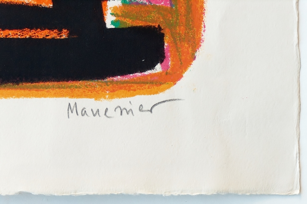 Alfred Manessier : kleurenlitho, - Automnal -, 1955 kopen? Bied vanaf 100!