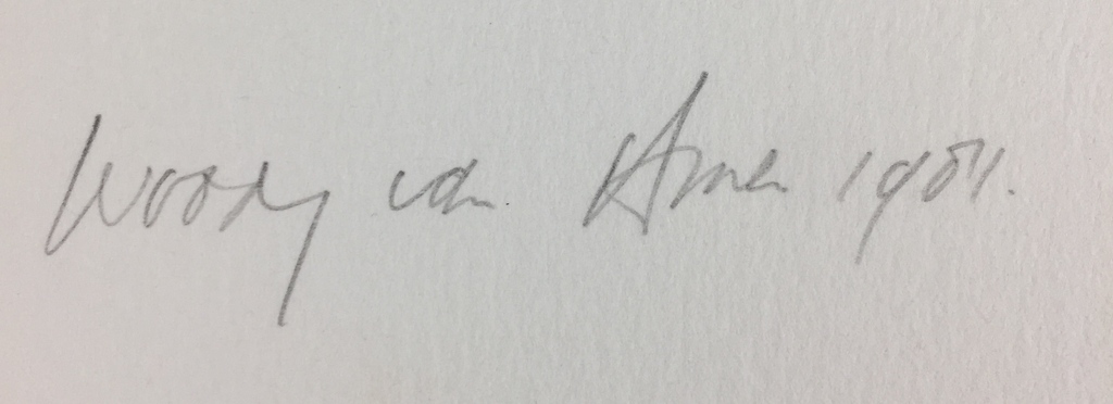 Woody van Amen - Woody van Amen, kleurenzeefdruk, 1984  kopen? Bied vanaf 149!