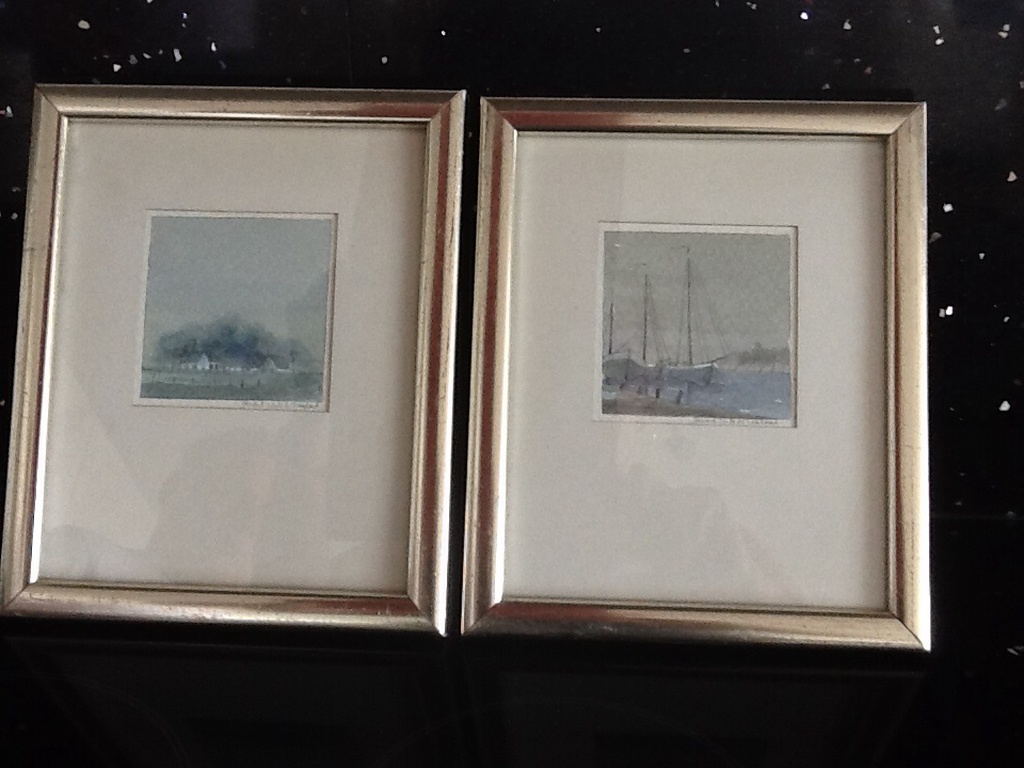 Aquarellen 2 stuks met afbeeldingen van Friesland  kopen? Bied vanaf 15!