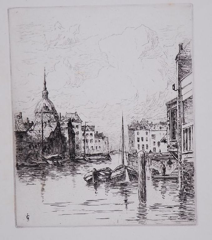 CarelNicolaas Storm van sGravensande: Ets Haven Dordrecht kopen? Bied vanaf 50!