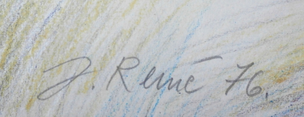 Jorg reme - kleurenlitho - 1976 kopen? Bied vanaf 30!