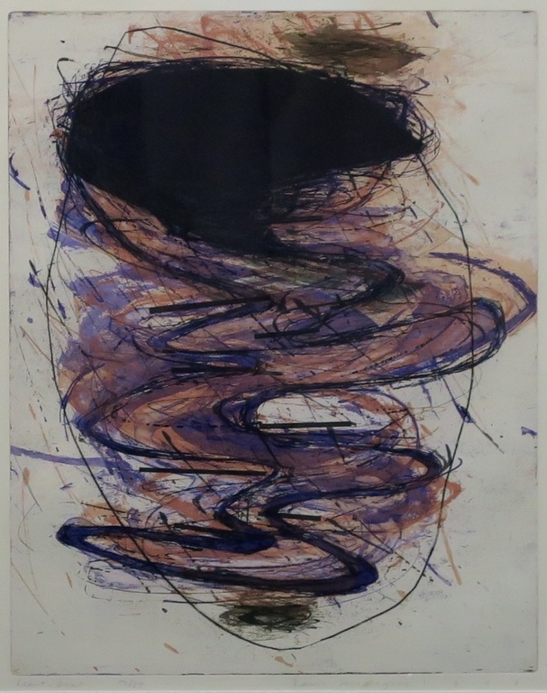 Hans Vredegoor: Ets, Heart beat - Ingelijst kopen? Bied vanaf 40!