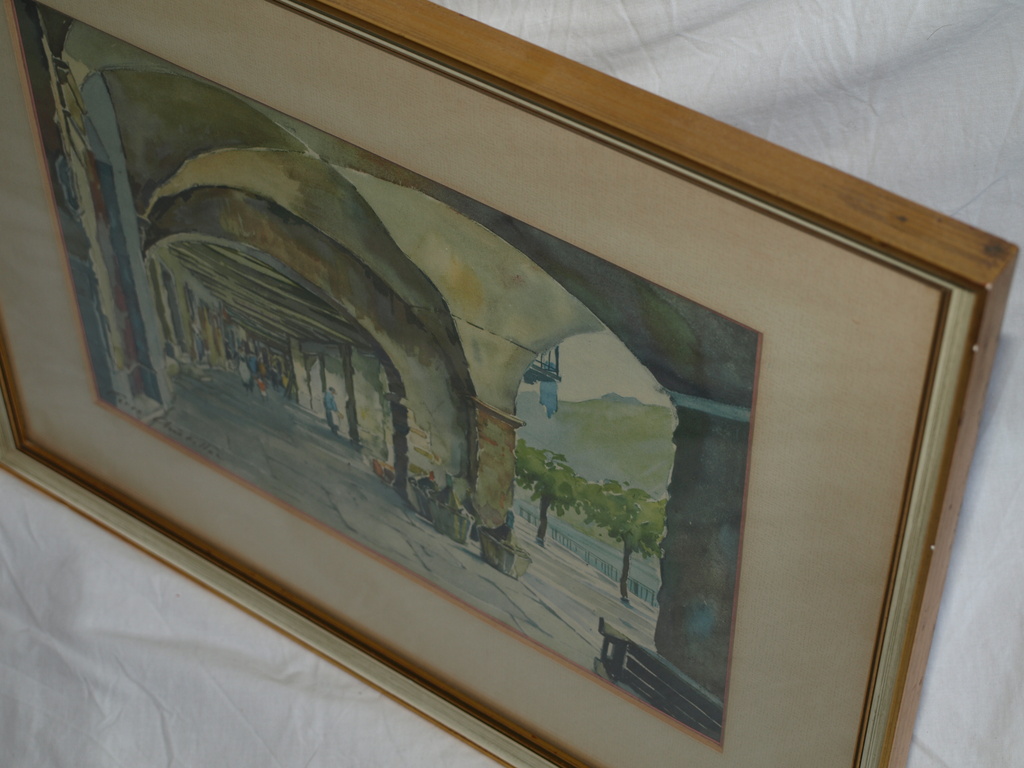 Pierre Chatillon (1885 - 1974) – Litho – Ingelijst – ca 1945 kopen? Bied vanaf 35!