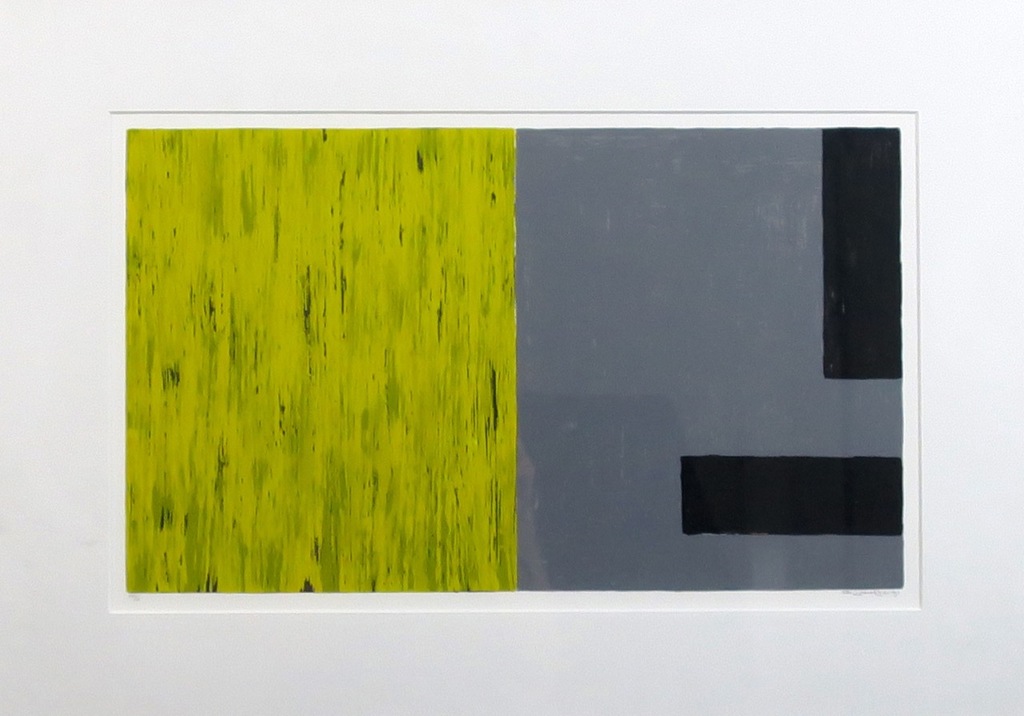 Bert Loerakker: Zeefdruk, Zonder titel - Ingelijst kopen? Bied vanaf 40!