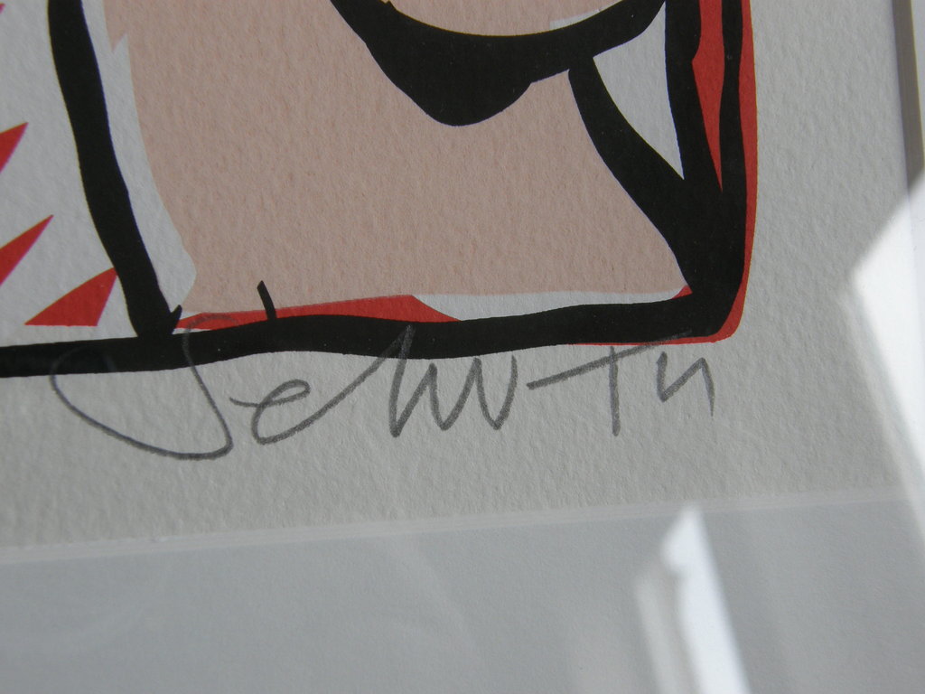 Selwyn Senatori: ingelijste zeefdruk, genummerd en potlood gesigneerd kopen? Bied vanaf 145!