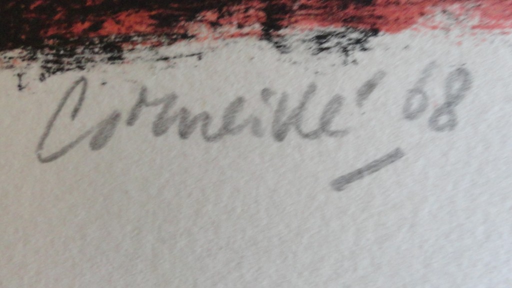 Corneille, kleurenlitho kopen? Bied vanaf 250!