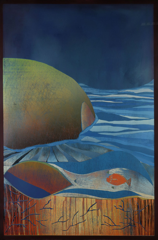 Antje Veldstra: Houtdruk, Albert - Ingelijst (Groot!) kopen? Bied vanaf 35!