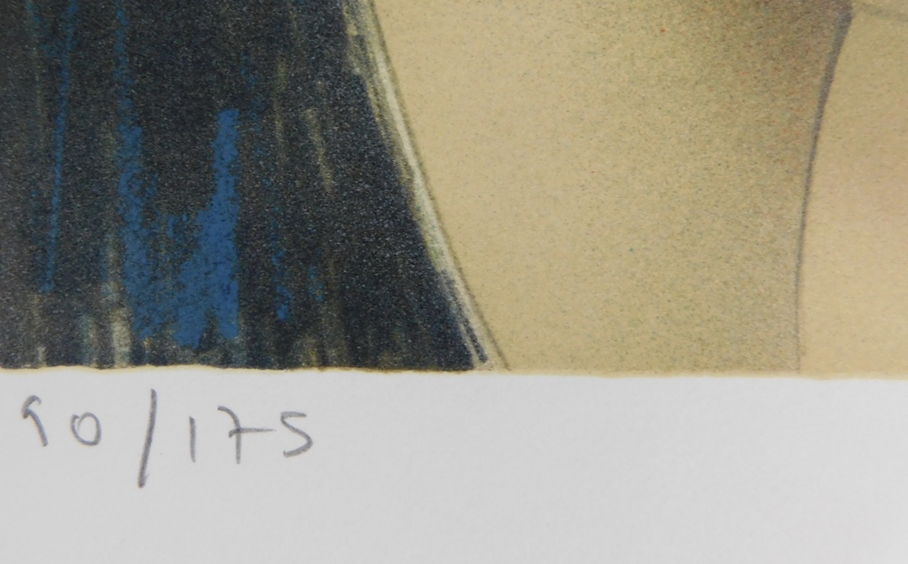 Alain Bonnefoit - Kleurenlitho - Suite Nus: Tresse kopen? Bied vanaf 50!