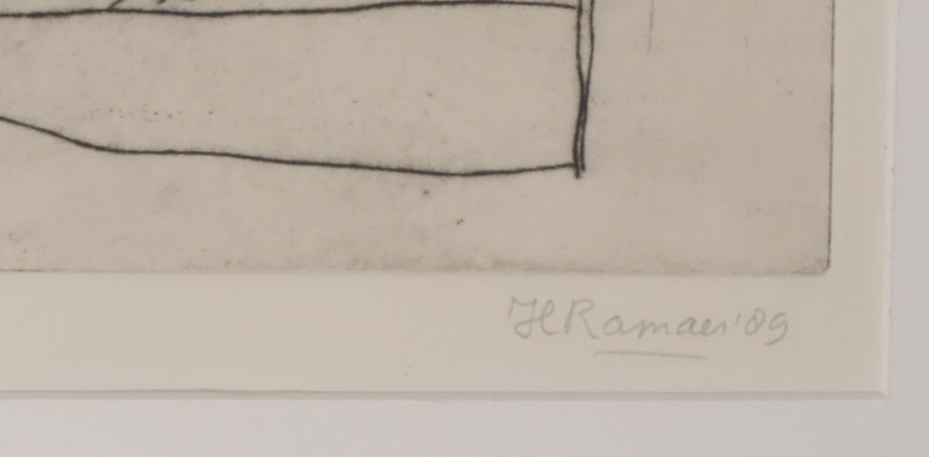 Hanny Ramaer: Droge Naald, Plantaardig - Ingelijst kopen? Bied vanaf 1!