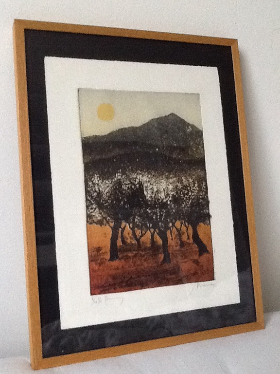 Manuel Menan: kleurenlitho, January kopen? Bied vanaf 100!