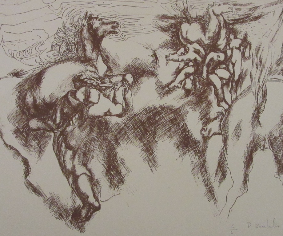 Pierre Zucchelli (1920) - litho 2/6, gesigneerd en genummerd verkocht voor € 39!